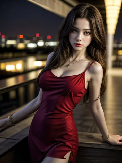 (Masterpiece, best quality, award winning, photorealistic, fashion photography, close-up shot), from side, 1 gorgeous young brunette pretty girl, Korean and Russian mix, tall, skinny, perfect body proportions, thin, slim body shape, delicate beautiful face...