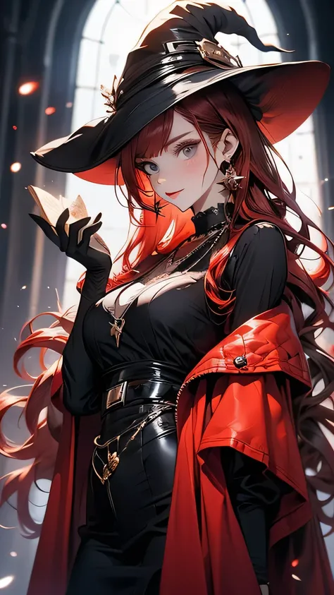 witch, Roleplaying, magician, magic, Redhead woman