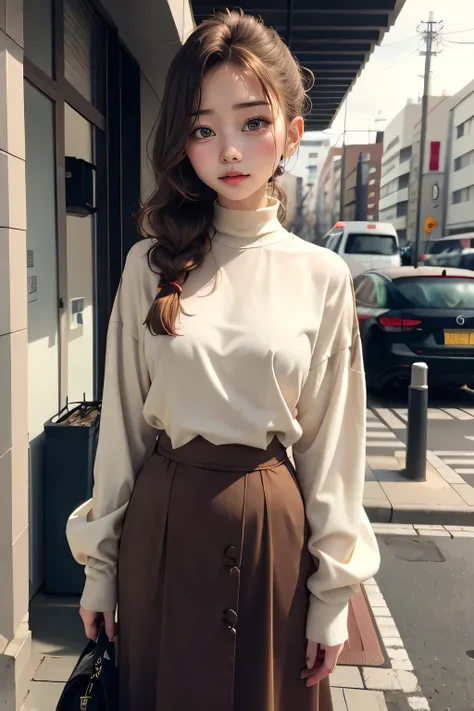 Emily is 23 years old with light brown hair。, Usually tied in a bun or ponytail. His eyes are green and expressive, His kind and warm personality is apparent.... Her height is average, About 1.65 m, Thanks to exercise habits、slim, distinct body shape. Emil...