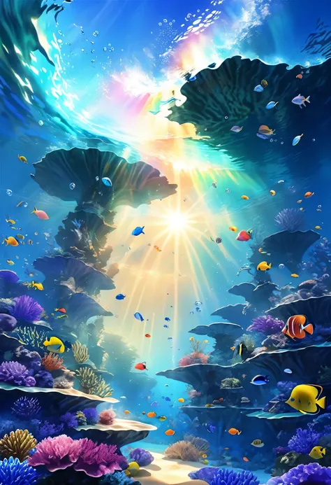 (panorama, center, masterpiece, highest quality: 1.2), (8K、Raw photo、highest quality、look up:1.2、masterpiece:1.2、Genuineistic、Ultra-high resolution、High Contrast、Photon Mapping、Genuine、Very detailed、Official Art, Raw photo、professional Lighting、 Light、Vivi...