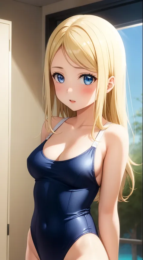 masterpiece, best quality, highly detailed, ultra high res, ayase arisa, 1girl, solo, perfect body, blue eyes, hair ornament, bl...