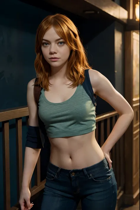 Emma stone as annabeth chase from Percy Jackson fanfiction