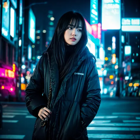 
Reflecting themes of suspense and revenge、Design in a dark and mysterious illustration style。With the night view of the city in the background、Draw the main character in disguise。This protagonist is、A woman with a desire for revenge、He has sharp eyes and ...