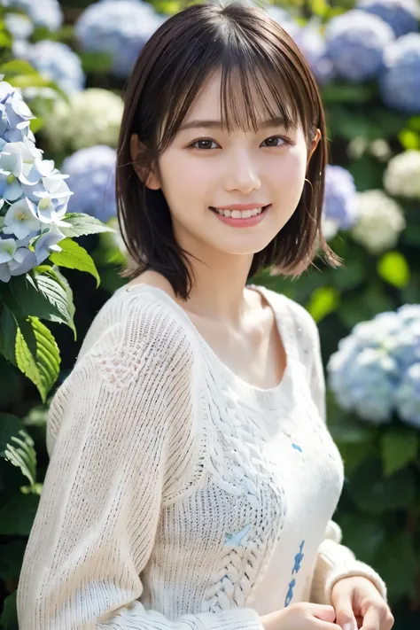 1 girl, (wearing a white summer sweater:1.2), very beautiful japanese idol portraits, 
(raw photos, highest quality), (realistic...