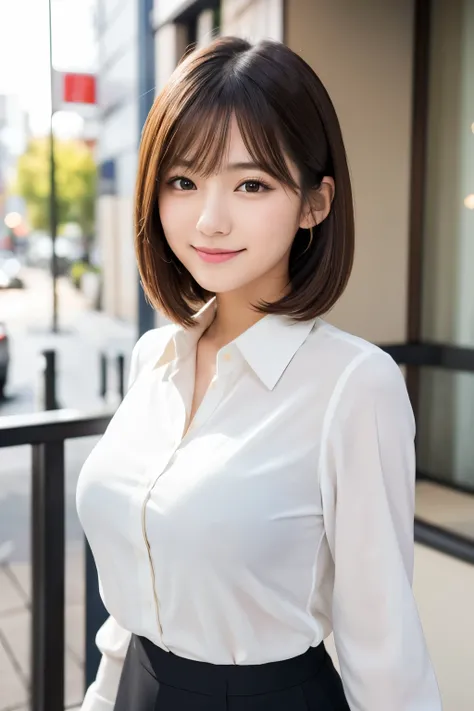 Smooth white tight clothing suit, Office Clothes, Elegant slim beige shirt, Wearing a blouse, Cream colored blouse, Business Attire, Quality white shirt, Work clothes, White blouse, wearing a White blouse, Business casual attire, Wearing a light shirt, Wea...