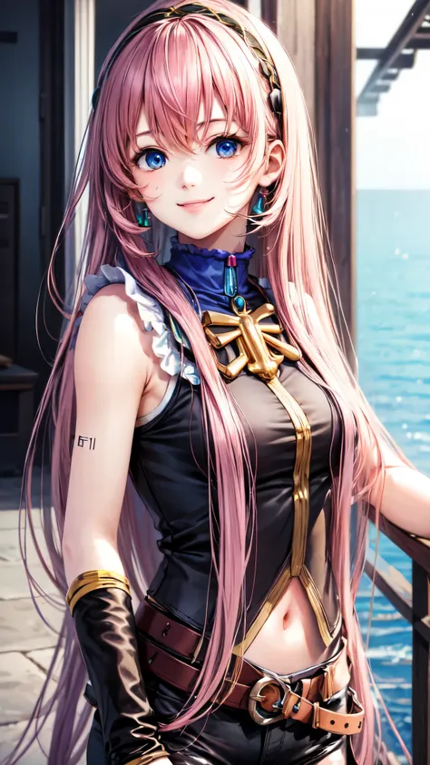 megurine luka, smile, view your viewers