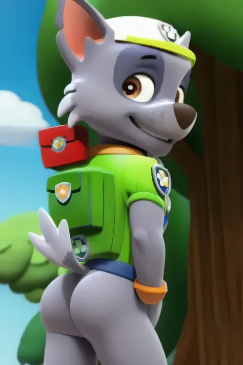 zuma butt from paw patrol