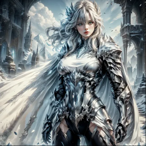 Asgard,Valkyrie,muscular woman, Lady Knight,anatomical correct,epic fantasy digital art,Masterpiece artwork,8K,high definition resolution,detailed drawing,Quality Superior,, Epic composition, muscular body