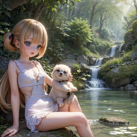 Armin Girls Chibi naked Hot Springs Inn