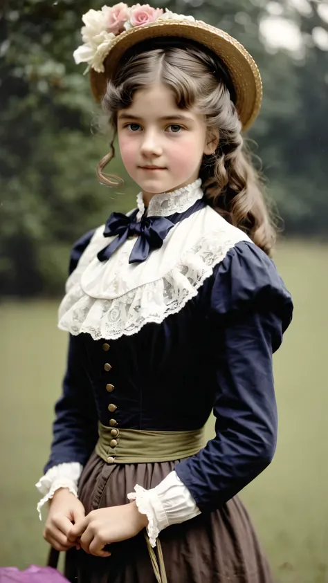 Girl from 1890s