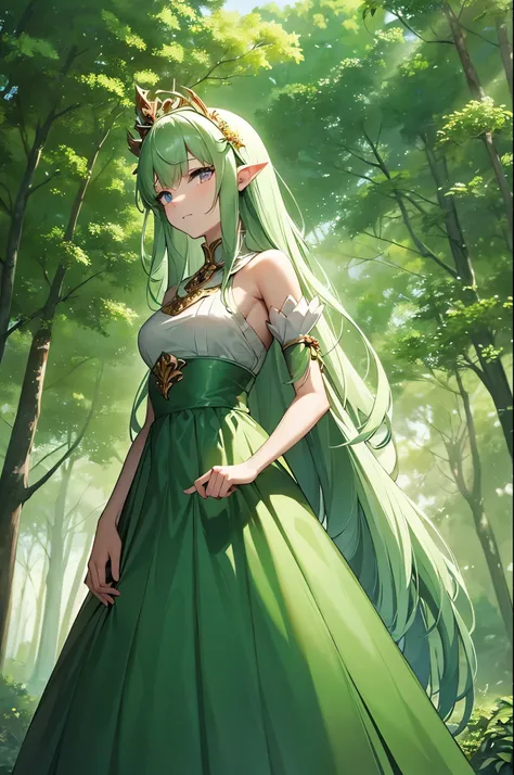 have her eyes face the viewer