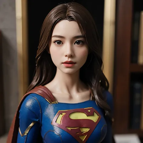 Supergirl、1/6th scale adult figure、正確なSupergirlのコスチューム、bust、Exquisite detail、Collection shelf、