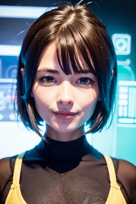 realistic, portrait of a girl,AI language model, silver hair,,question answering,smart, kind, energetic, cheerful, creative, with sparkling eyes and a contagious smile, ,information providing, conversation engaging, wide range of topics, accurate responses...