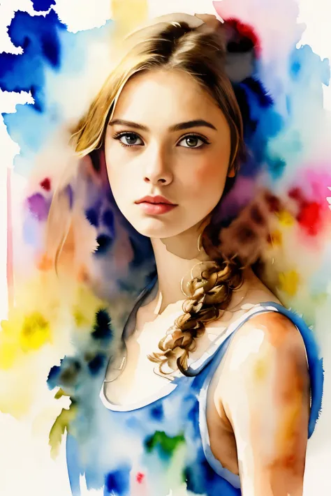 
((masterpiece:1.4, Highest quality)), (Photorealism), (watercolor background), 
((1 Girl)), 
(Agnes Cecil&#39;s Girl:1.5), (Ink dripping), (Pastel colors of space and swirling galaxy), (Bright design), (Firefly Light)
