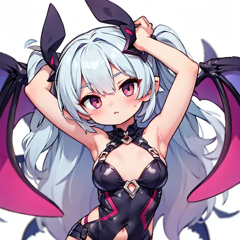 chibi, sexy ,SUCCUBUS,arms up