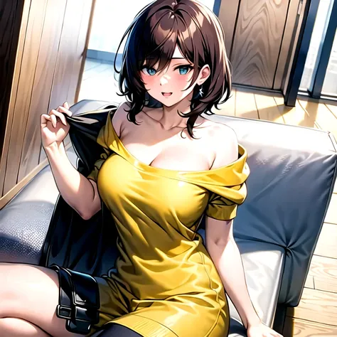 girl yelow