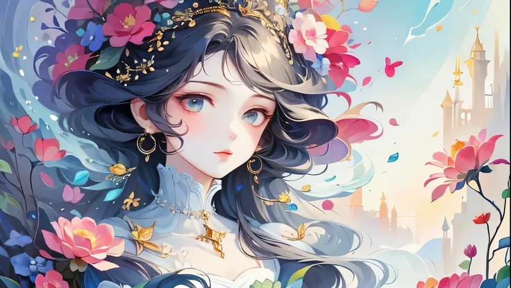 (masterpiece,Top quantity,Best quality,Official Art,Beauty and aesthetics:1.2),(1 Girl),Extremely detailed,(Fractal Art:1.3),Rich in details,Most detailed,Whole body concept