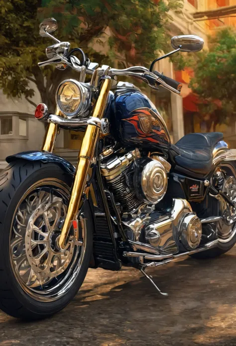 a redraw of Laurence bedard sitting on the motorcycle, 8k, hyperdetailed, highly realistic, photorealistic, extremely detailed, intricate details, sharp focus, masterpiece, stunning lighting, cinematic lighting, dramatic lighting, warm colors, vibrant colo...