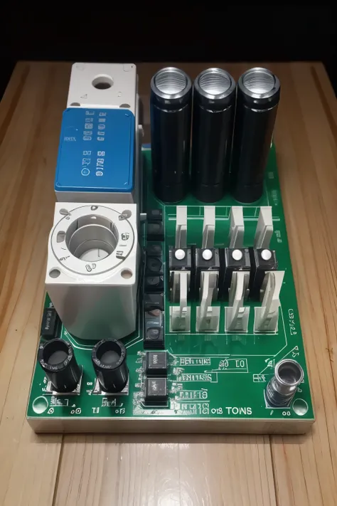 Mesh Circuit Diagram on Breadboard Description:
Please, creates an image of a circuit on a breadboard with the following characteristics:

	1.	Components:
	• 4 resistors of 330 ohms (R1, R2, R3, R4)
	• 3 voltage sources (12V, 9V, y 12V)
	• Breadboard with ...