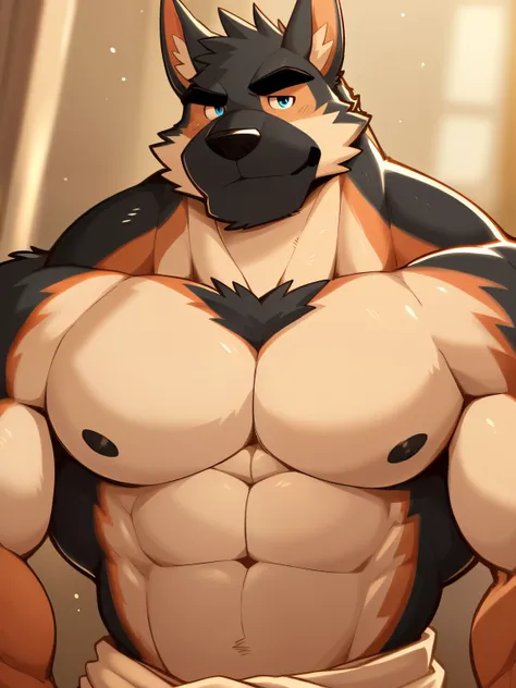 author: takemoto arashi, (1 boy), one, barlitz, men's second, kemono, hot body, muscle, beautiful, sexual, attractive guy, (deta...