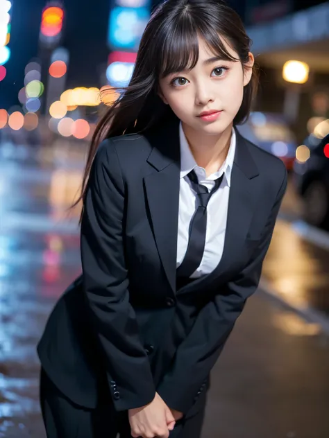 (Best-quality, Masterpiece, Ultra-High-Resolution, (Photorealistic:1.4), Raw Photo, depth of field, professional lighting, perfect anatomy, extremely details), 1girl, 15-years-old, the most famous Japanese idol, ((extremely cute face like the most popular ...