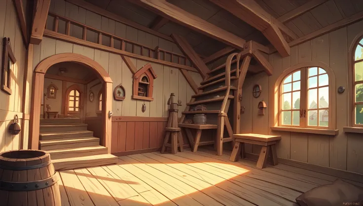 Wooden house, Village house, fantasy house, деревенский Inside the house, Inside the house, Country House Room