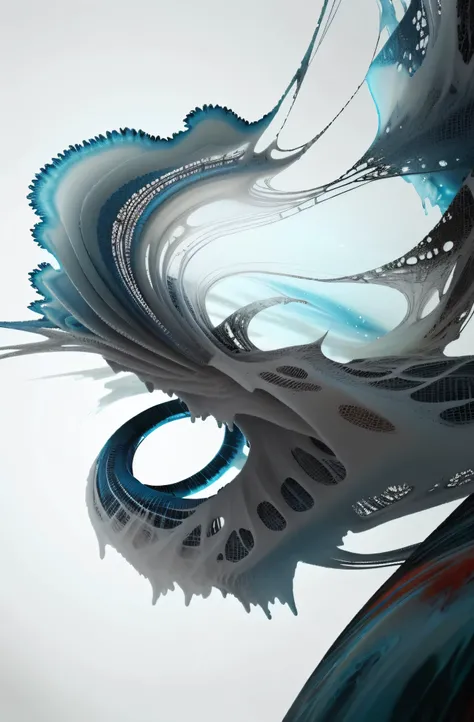 Alberto seveso art, dancing sillhouette, water ink, blue ink water, blue ink cloud, bubbles, alberto seveso art, loose painting style, intricate detail, cinematic lighting, octane render, 8k render, volumetric lighting
