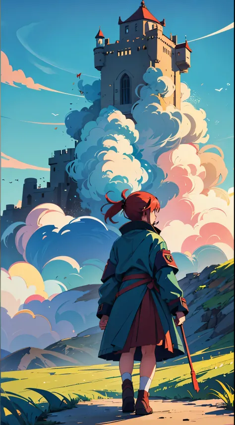 Ghibli-style anime girls
