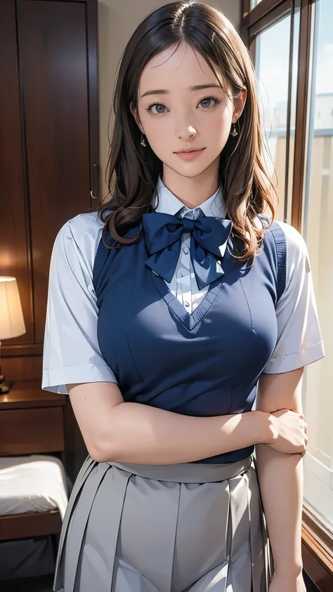 (masterpiece:1.2, Highest quality), (Realistic, photoRealistic:1.4), Beautiful illustrations, (Natural Side Lighting, Cinema Lighting), Written boundary depth, Beautiful thighs staring at the viewer, (Face Focus, Upper Body), 1 female,20-year-old,alone,(Wi...