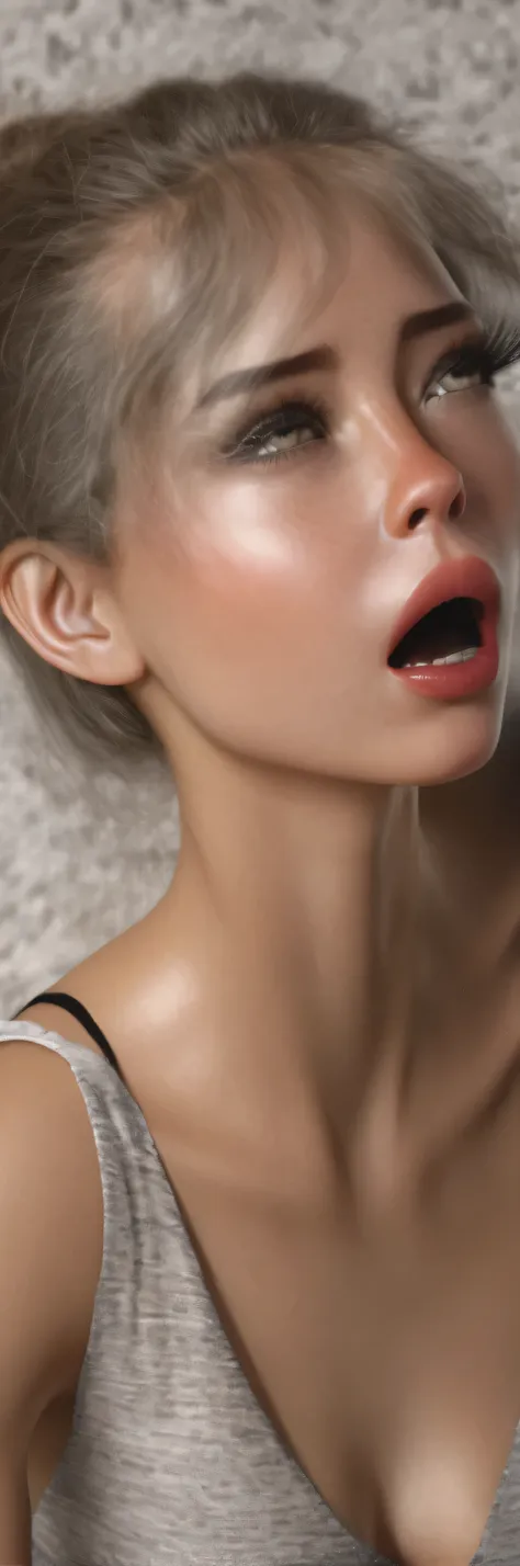 a highdetailed beautiful young woman giving a passionate (blowjob), extremely detailed portrait, realistic, photorealistic, 8k, ...