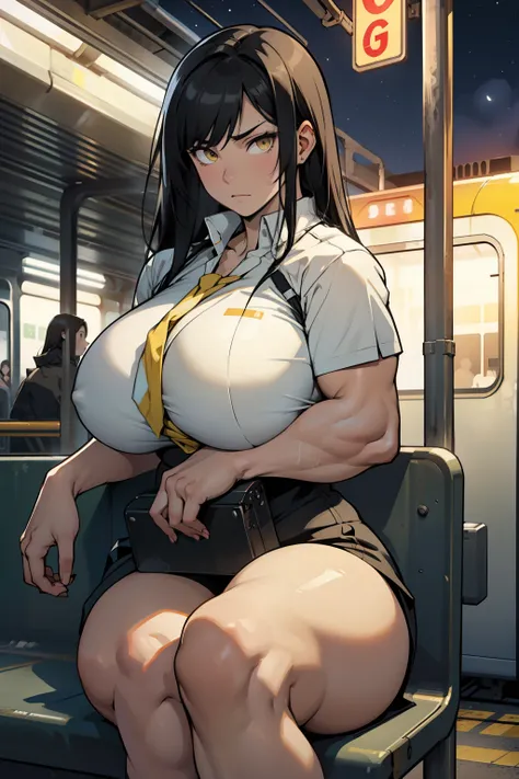 thick thick thick thick thick thick thick thick thick thick massive tits huge muscles sad girl black hair yellow eyes pale skin (sitting on a train station at night alone)