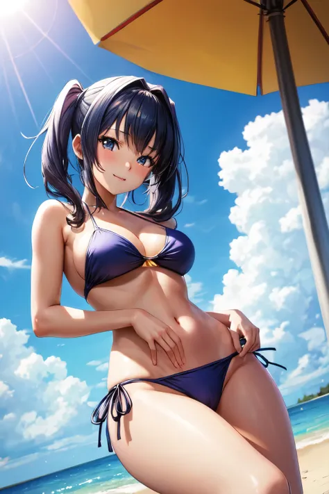 Image of an anime girl in a bikini