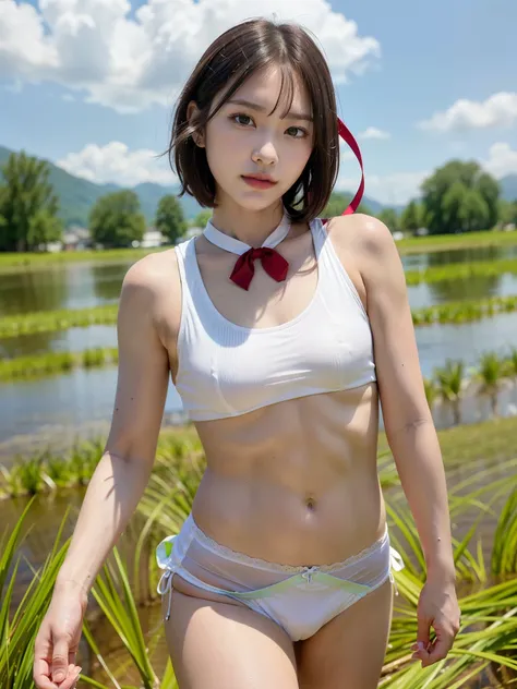 ((Best of the highest quality, 8k, Masterpiece, raw photo: 1.2)), (Sharp focus: 1.2), (1 AESPA, slim body type female, 21 y/o: 1.1), (solo: 1.28), (realistic, photo-realistic:1.37), face focus, cute face, finely eyes, (droopy eyes: 1.32), (Emphasize promin...