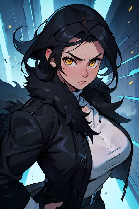 sad girl muscular girl huge breasts yellow eyes black hair fur coat fur coat fur coat fur coat fur coat fur coat fur coat (power power power power)  (power power power power) (power power power power) (power power power power) 