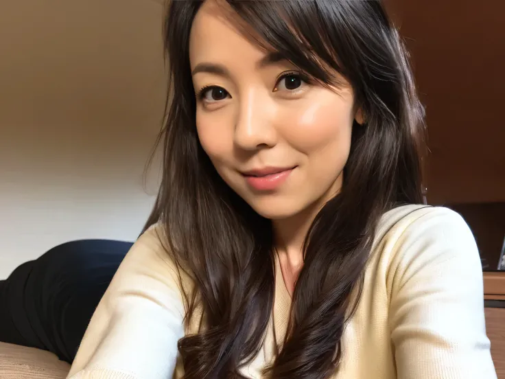 (Masseter muscle area:1.3)、(Photorealistic、Raw photo、Highest quality: 1.4)、(One Girl)、(A vivid face)、(Black-haired、length- :1.3)、(Realistic Skin)、(Long sleeve suit、Shiny silver camisole), Ultra-high resolution、Surreal、High definition、