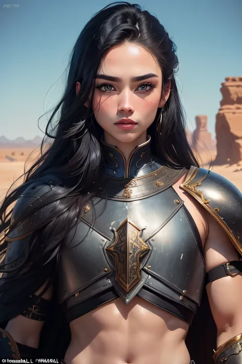 ((best quality)), ((masterpiece)), (detailed), Prize-winning works, with incredible details, maximum textures and details, mantea ,1 An adventurous warrior man in dark black light armor, long black hair (30 year old murderer:1.1,detailedeyes, face detailed...