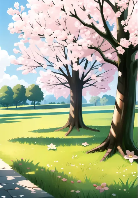 big blossom tree background,