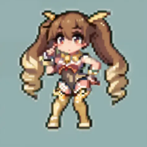 Thighest  quality，pix，pixelart，schoolboy，pixel art, femboy, Lopunny