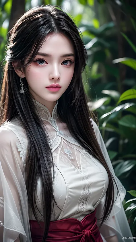 Beautiful semi-three-dimensional style，((Enchanting royal sister))，Oversized upper body，Clothing glows fluorescence，masterpiece，(Best quality)，Warm and cold coordination，，(Extremely detailed CG unity 8kwallpaper)，blue eyes，Delicate eyes）（Messy hair），Colore...