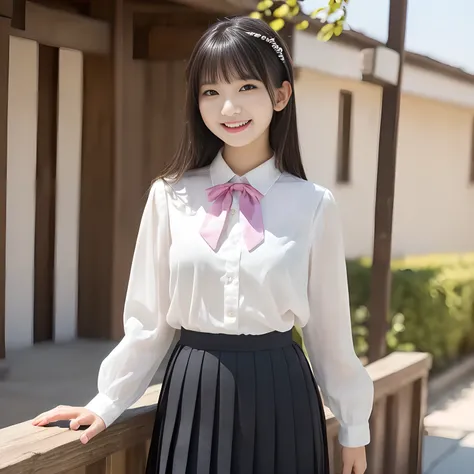 (highest quality, masterpiece:1.2), highest quality, High resolution, 1080P, 8K, Height: 158cm, ((A noble and intelligent girl like Japanese cute girly lady is hypnotizing and giggling, A very sweet, very noble, pretty and neat Japanese beautiful cute girl...