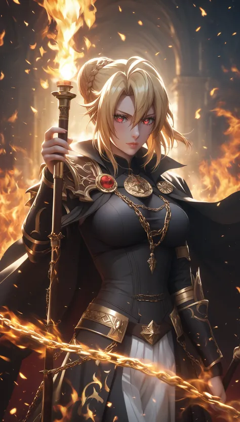 score_9, score_8_up, score_7_up, score_6_up, uncensored, angelica, blonde hair, braid, single hair bun, red eyes, BREAK (masterpiece:1.2), best quality, high resolution, (beautiful detailed eyes:1.3), perfect lighting, (perfect hands, perfect anatomy), lar...
