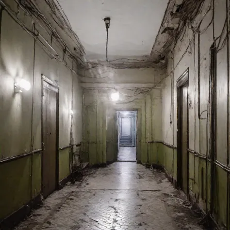 Inside the corridors of St. Petersburg multi-storey buildings10