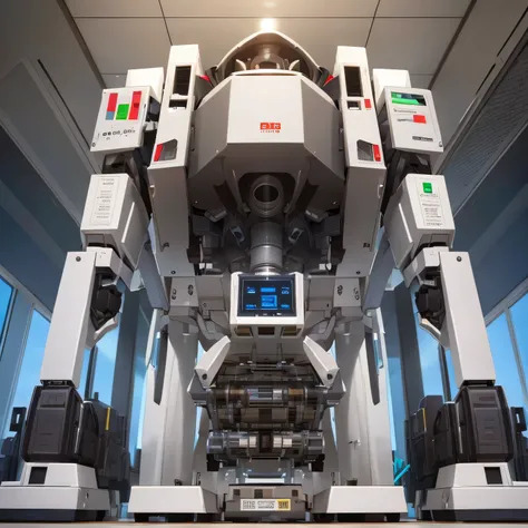 robot　Inorganic　structure　contents　front　detailed　up　base