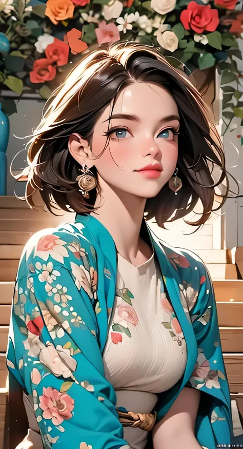 official art, unity 8k wallpaper, ultra detailed, beautiful and aesthetic, beautiful, masterpiece, best quality, (ecstasy of flower:1.2), dynamic angle, the most beautiful form, elegant, a brutalist designed, vivid colours, romanticism, atmospheric, warm s...