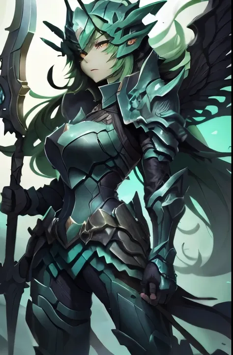 female green paladin of absolute wind