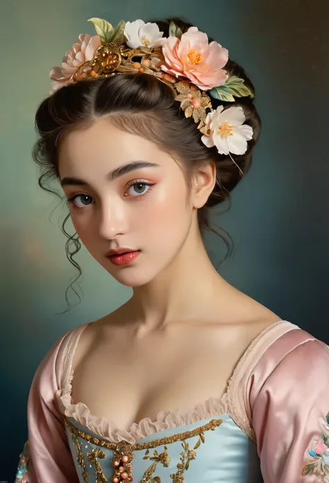 (highres,masterpiece:1.2),(realistic:1.37)"(best quality, highres, ultra-detailed, realistic),beautiful 19th-century portrait of...