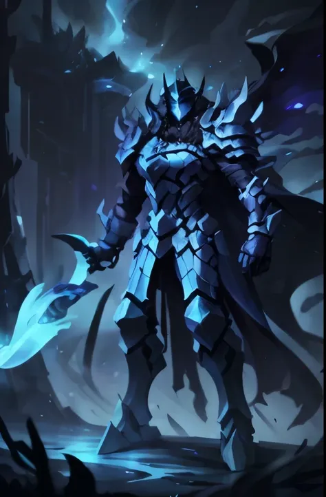 absolute sea dark blue male paladin