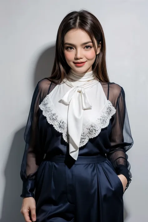 adorable, 1 girl, (face to face), 10 years old, baby face, happy, medium portrait, (face details: 1), (eye details:1), ((big breasts)). wearing transparent transparency long shirt, .. Cute posed. proportional body. Ultra High Res. realistic: 1.4, UHD, poke...