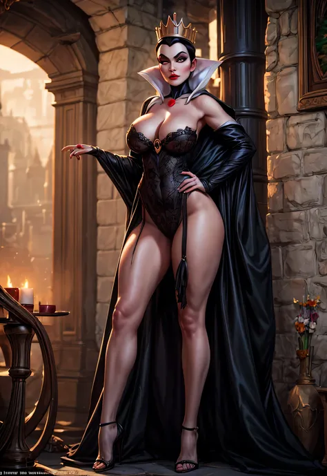 Copyright
disney disney villains snow white and the seven dwarfs
Character
the evil queen
Artist
bunbunmuffinart
General
1girls big breasts breasts breasts out breasts out of clothes breasts outside crown exposed breasts female female focus female only gre...