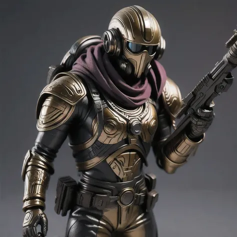 rainstorm (((Maya)))Close-up of a man toy holding a gun, Painted Action Figures, an aztec warrior, Art Station Masterpiece, Colored zbrush rendering, Warrior in sci-fi armor, Super detailed fantasy characters, Assembling, High-octane rendering, Drawing in ...